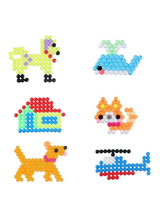 24 Color Luminous Water Fuse Beads Craft Set with Diverse Abundant Accessories for Endless Creative Fun and Glowing DIY Projects - Image 3